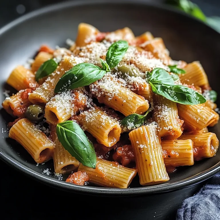 Pasta facile con tre ingredienti