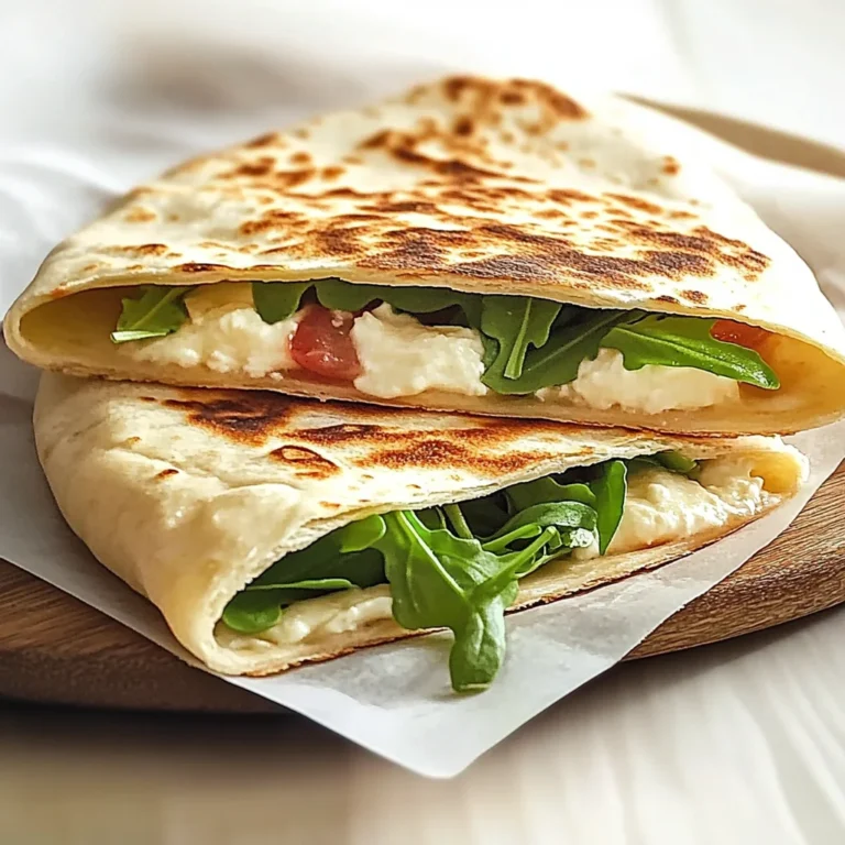Piadina Romagnola classica e veloce