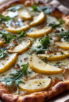 Pizza pere e gorgonzola