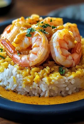 Riso al curry con gamberi