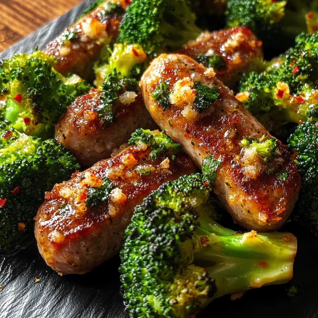 Salsicce coi broccoli saporiti