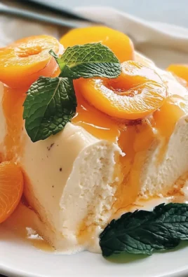 Semifreddo albicocche e menta