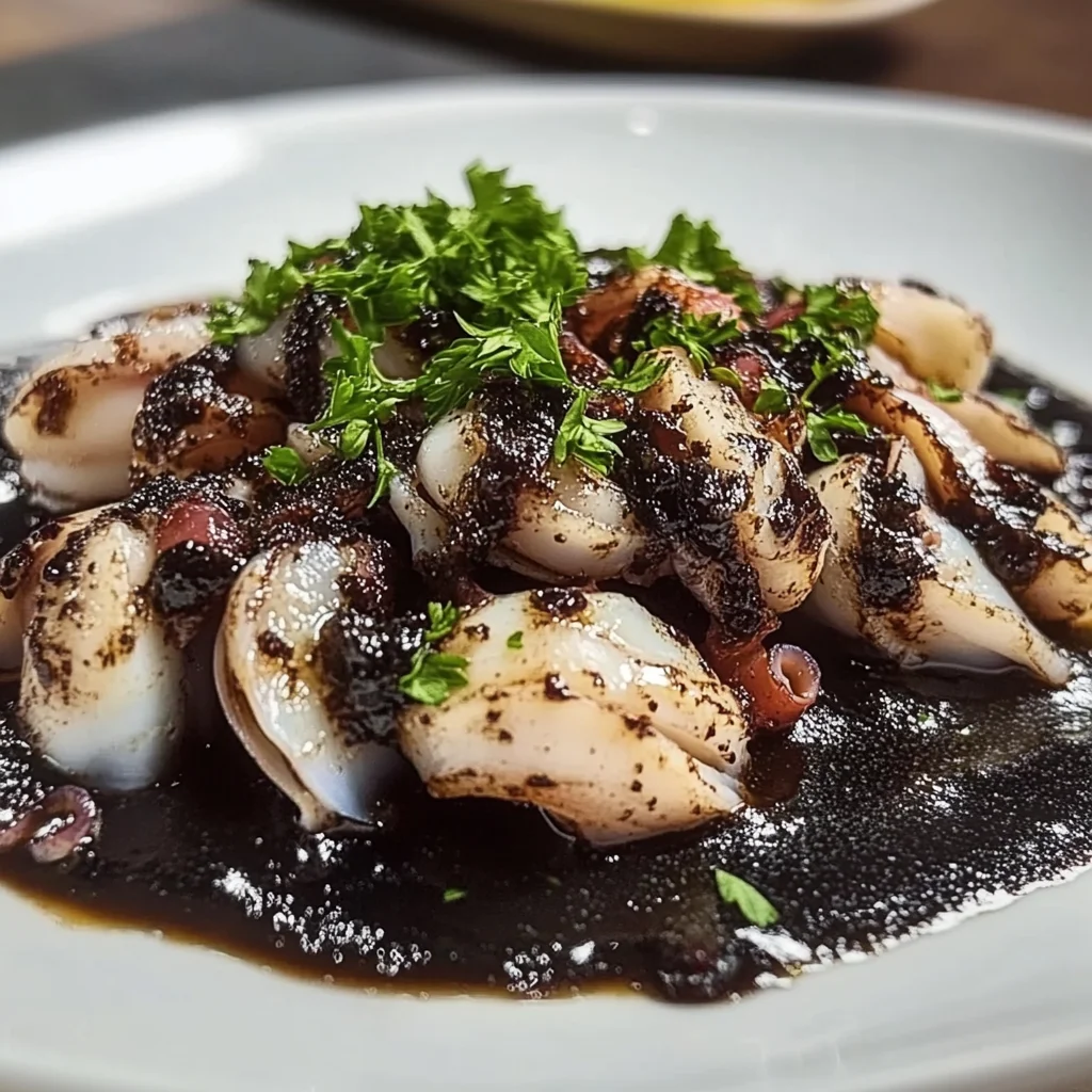 Seppie con nero saporite