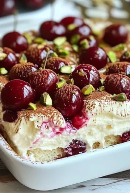 Tiramisù alle ciliegie e zabaione