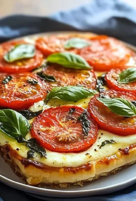 Torta caprese salata