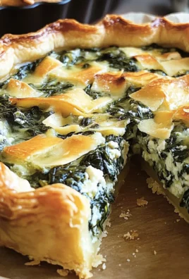 Torta salata con ricotta e spinaci