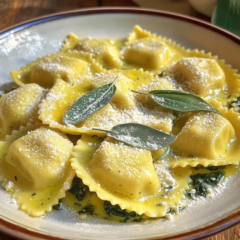 Tortelli maremmani burro e salvia
