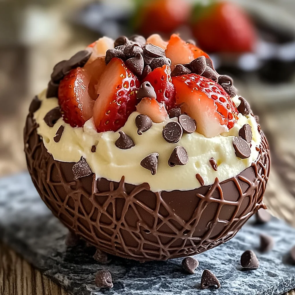 Uovo di Pasqua farcito