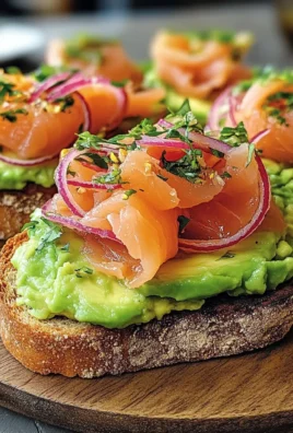 Avocado toast al salmone