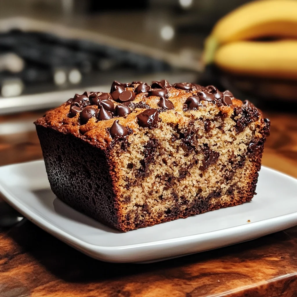 Banana Bread con Cioccolato