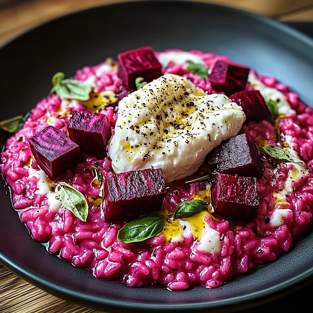 Barbabietola e burrata