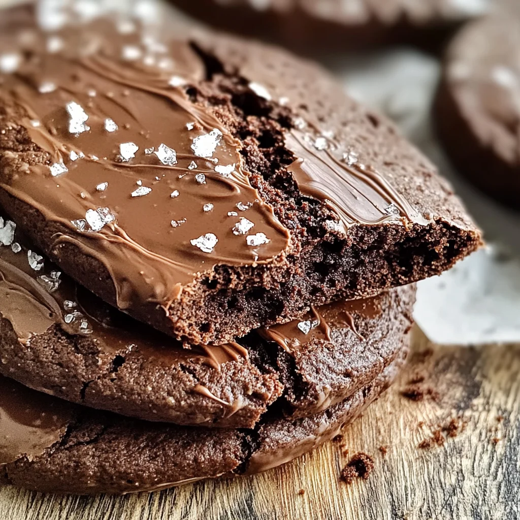 Biscotti al cioccolato con Nutella
