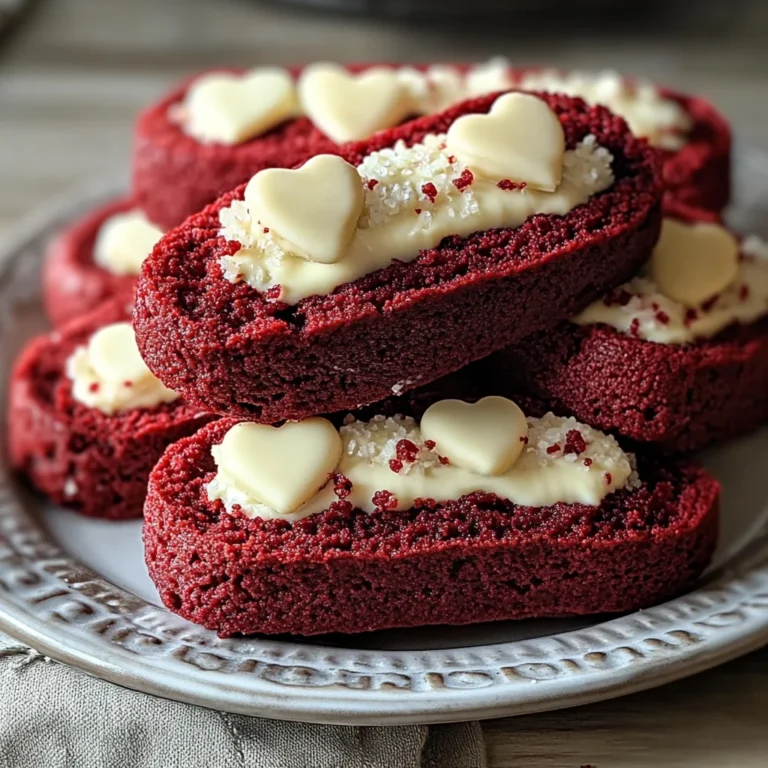 Biscotti red velvet