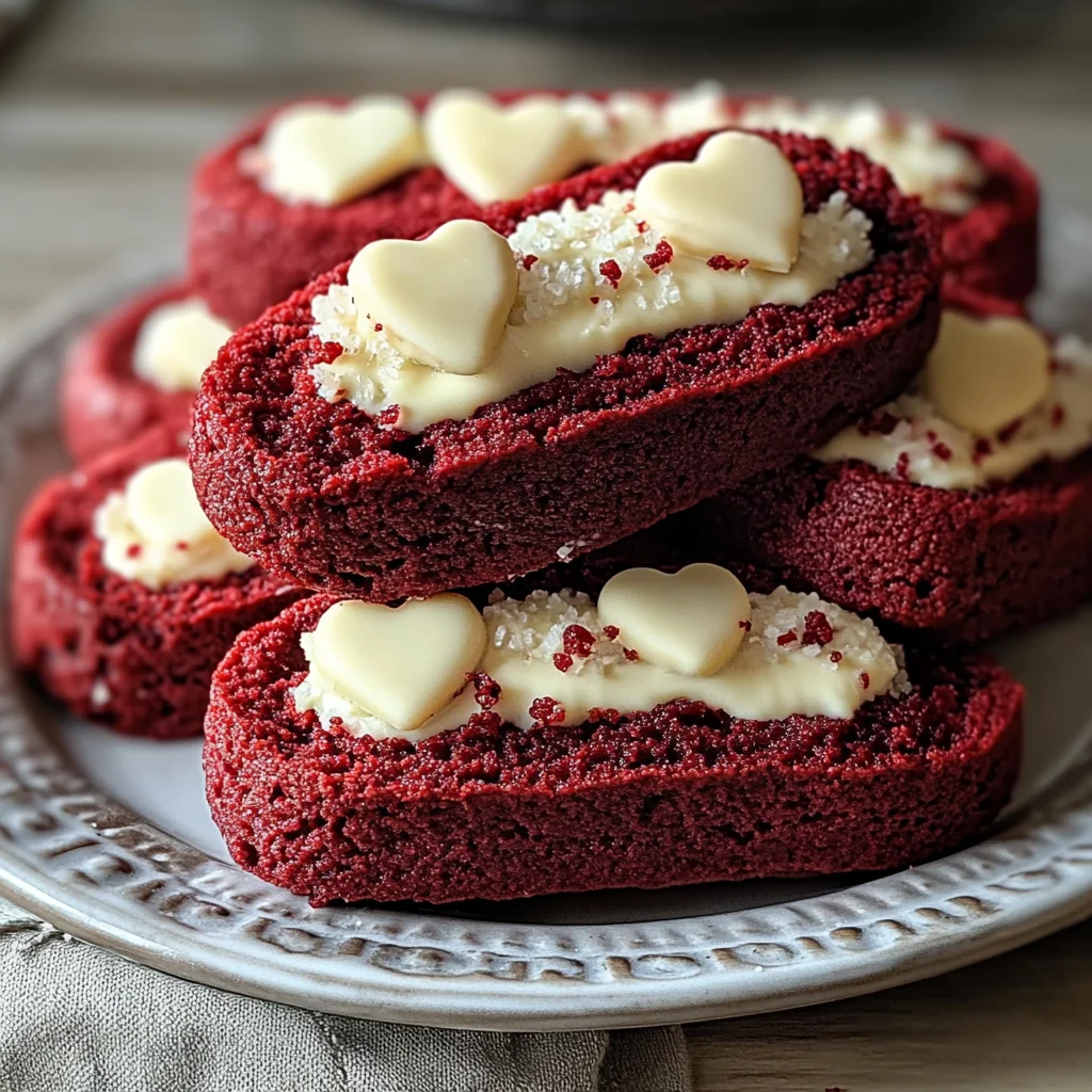 Biscotti red velvet