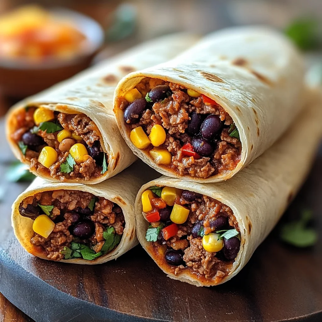 Burrito di carne manzo
