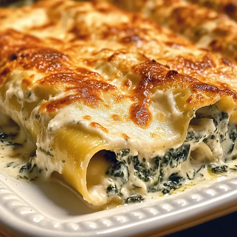 Cannelloni Ricotta e Spinaci