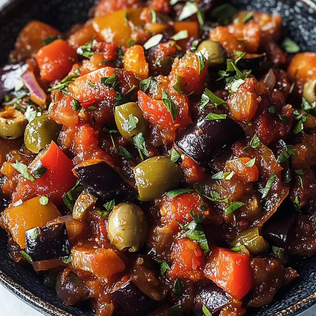 Caponata Siciliana Tradizionale