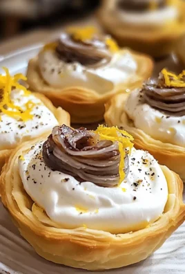 Cestini salati di pasta brisée