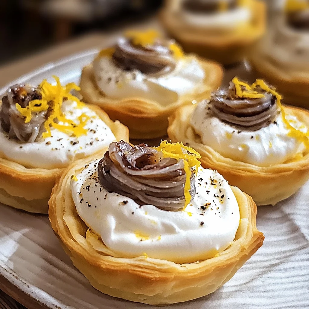 Cestini salati di pasta brisée