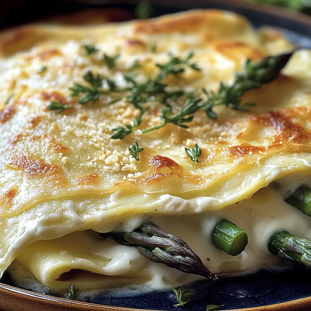 Crespelle con asparagi