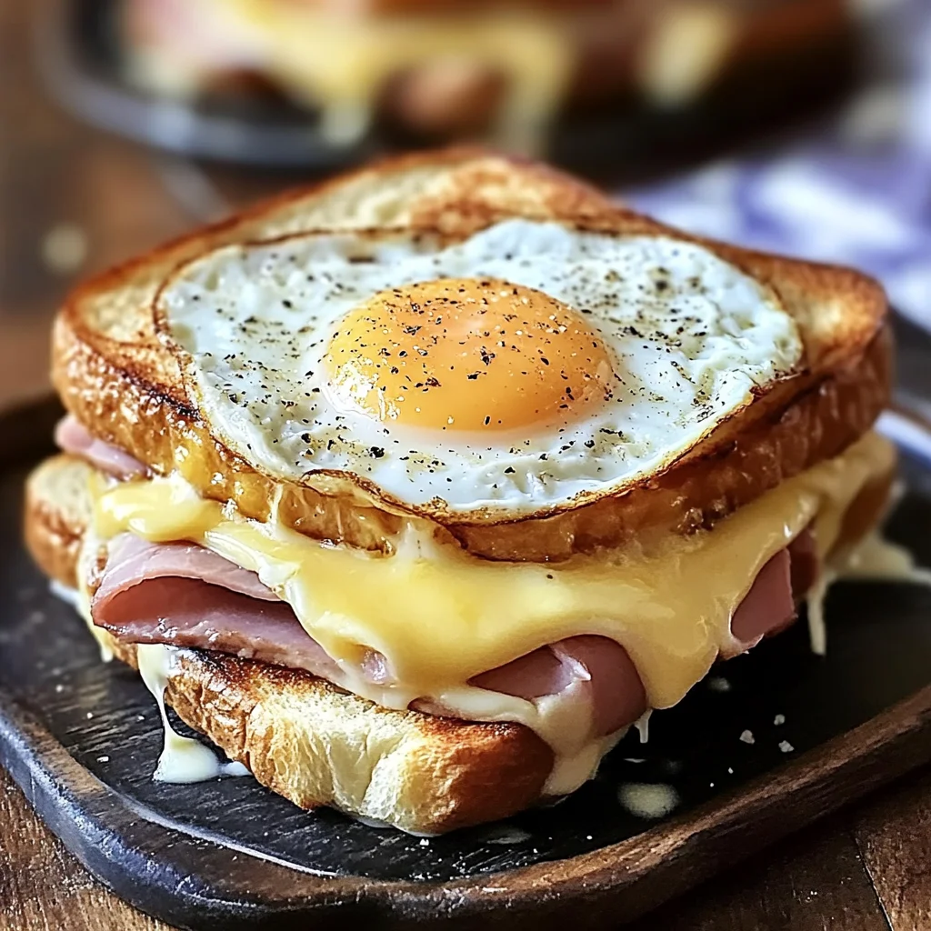 Croque Madame con Gruyère