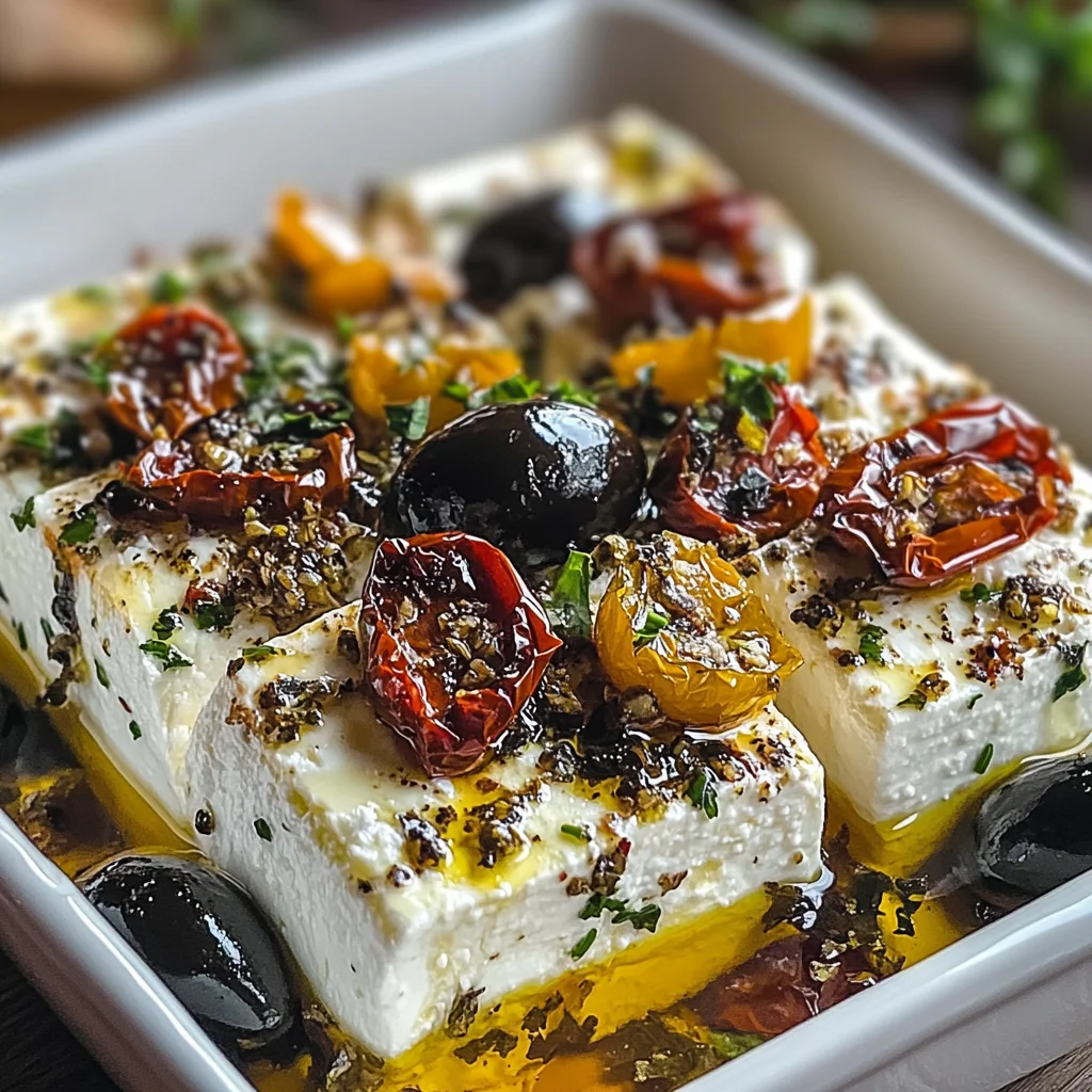 Feta speziata al forno