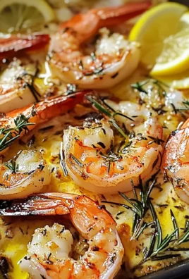 Gamberi al forno aromatici