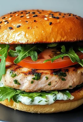 Hamburger di tonno fresco