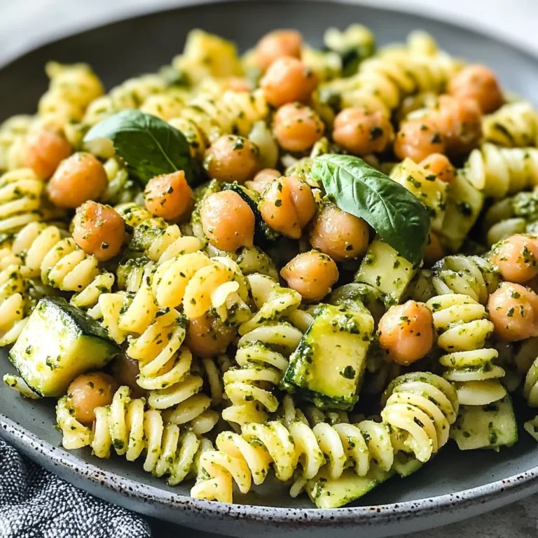 Insalata di pasta con zucchine