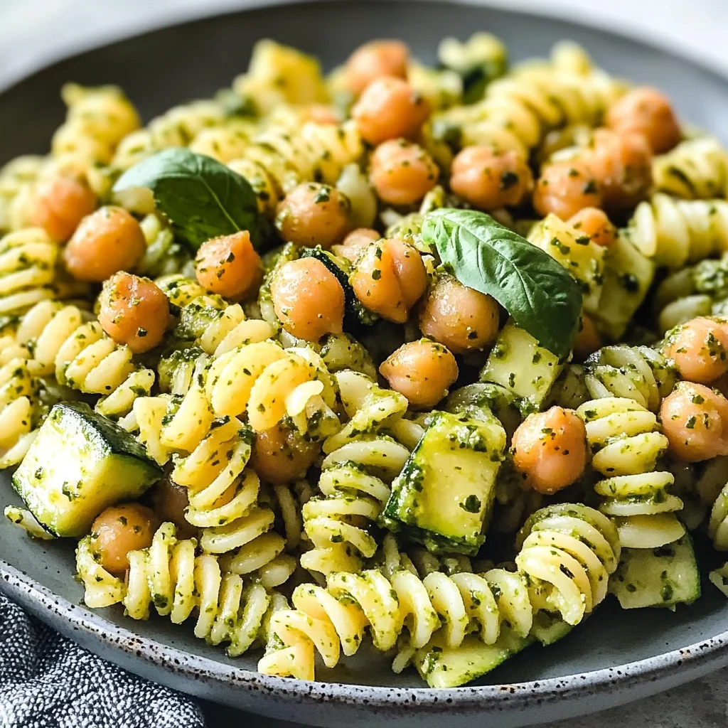 Insalata di pasta con zucchine