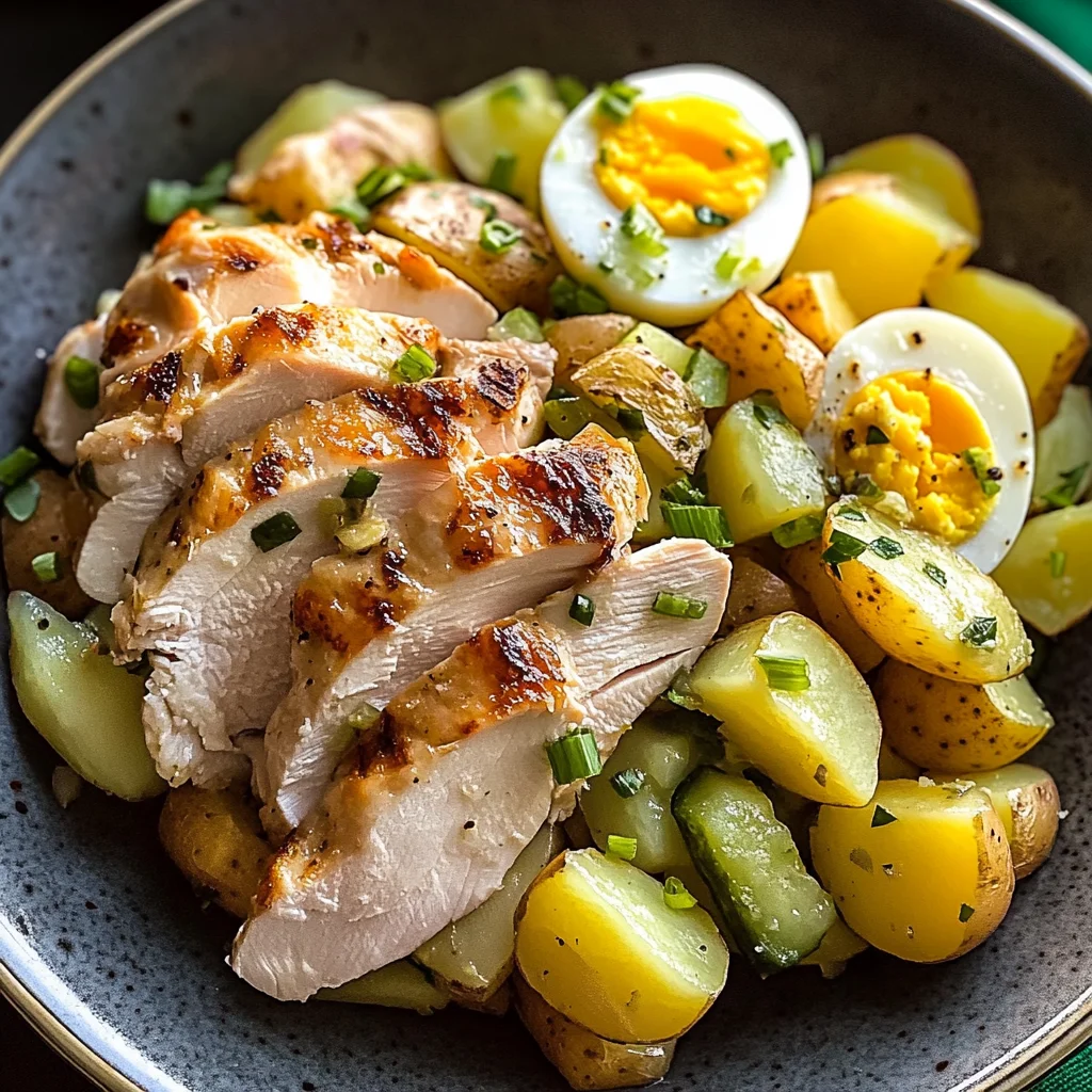 Insalata pollo e patate