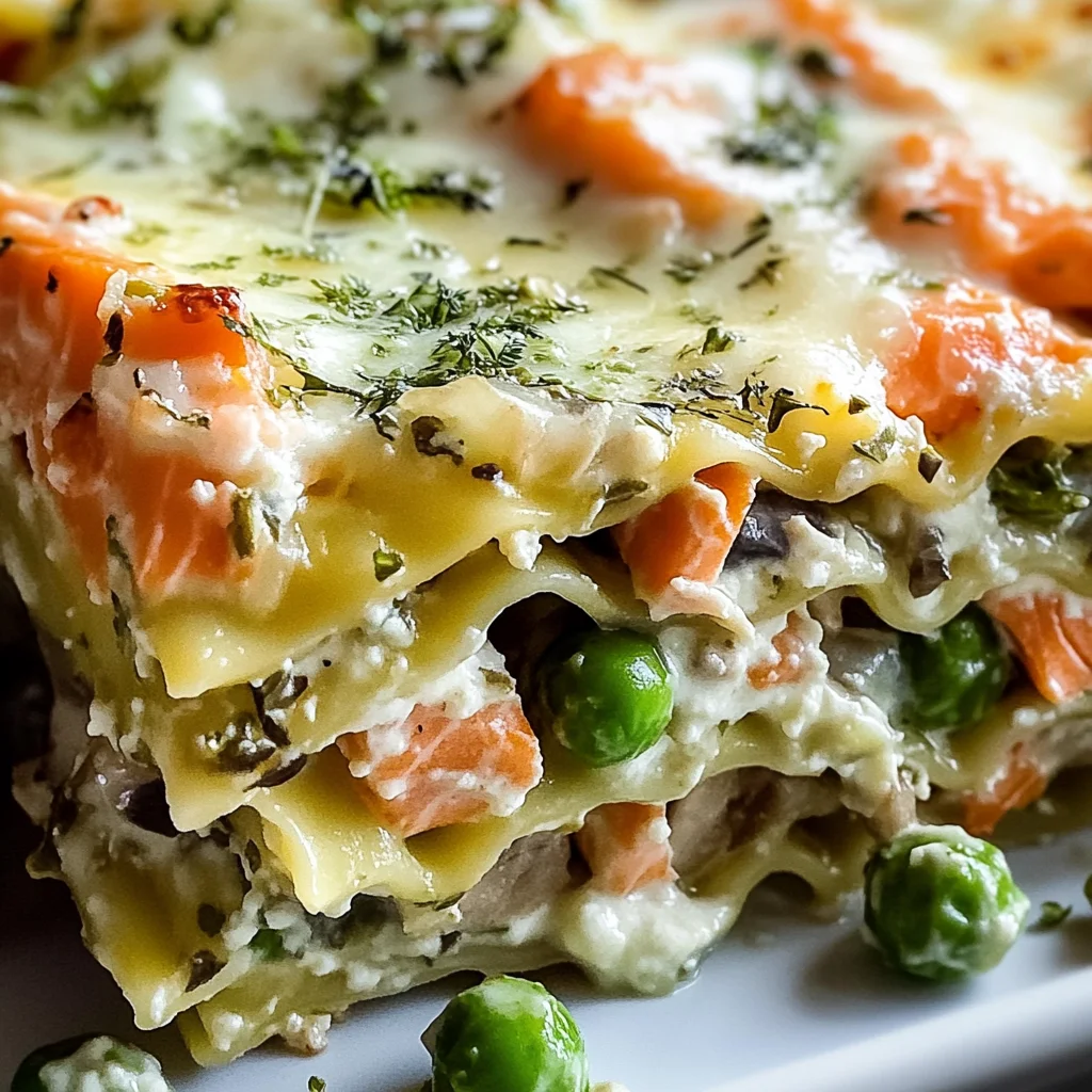 Lasagne al salmone