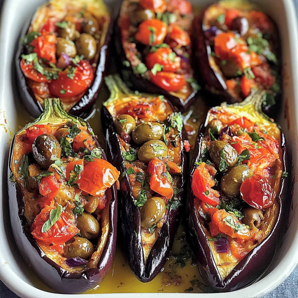 Melanzane ripiene con olive