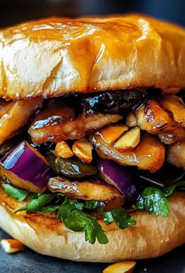 Panino con coniglio agrodolce