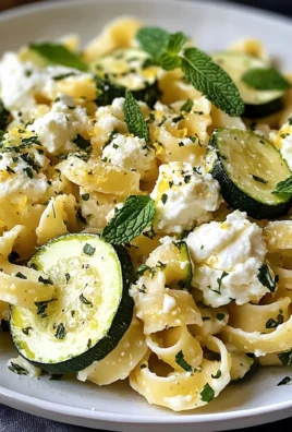 Pasta fredda con zucchine