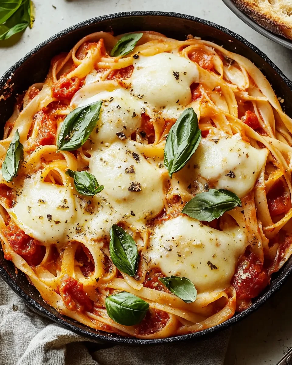 Pasta pasticciata alla caprese