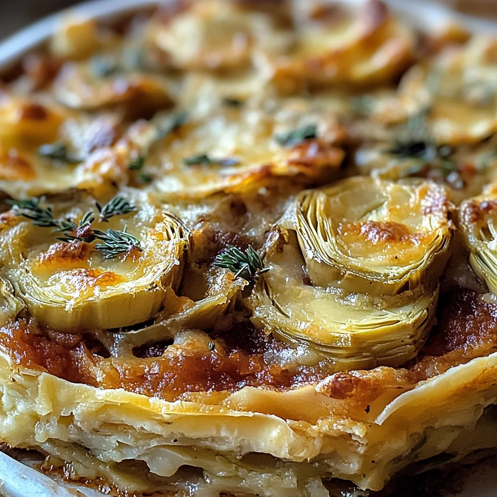 Pasticcio di carciofi