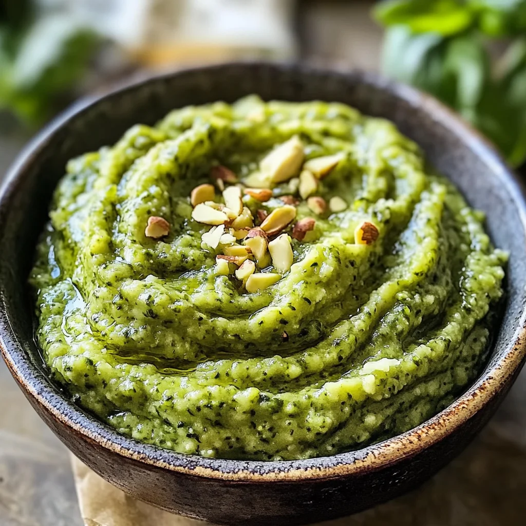 Pesto di zucchine con Bimby