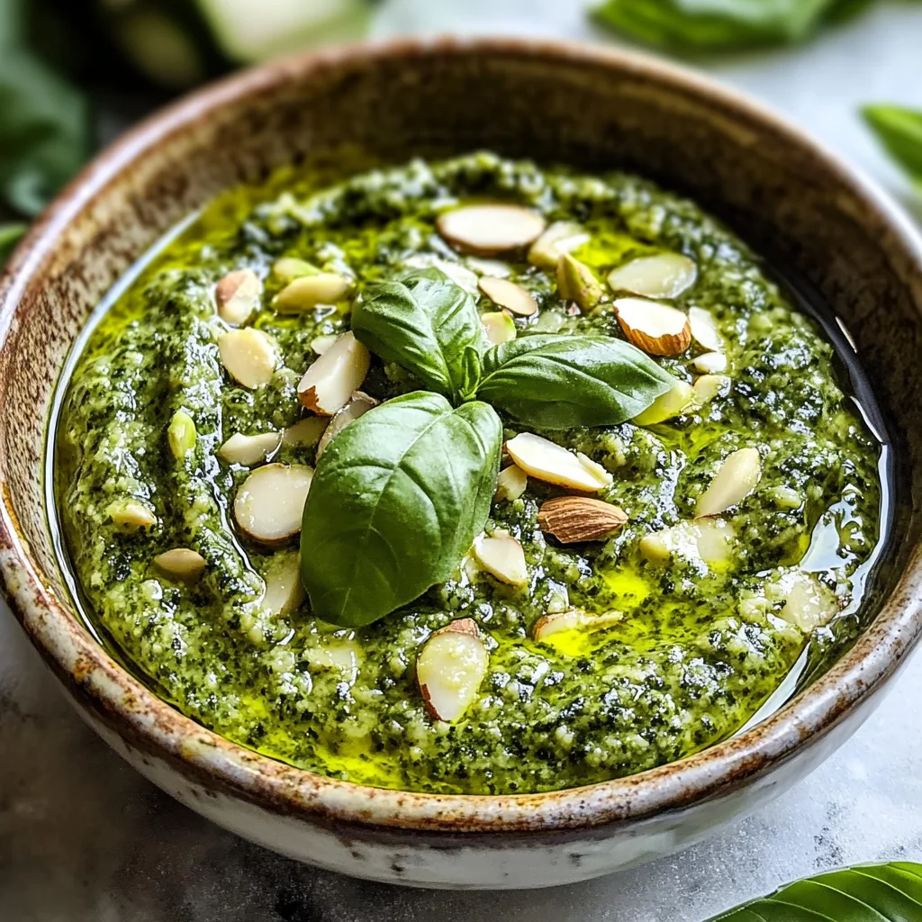 Pesto di zucchine cremoso