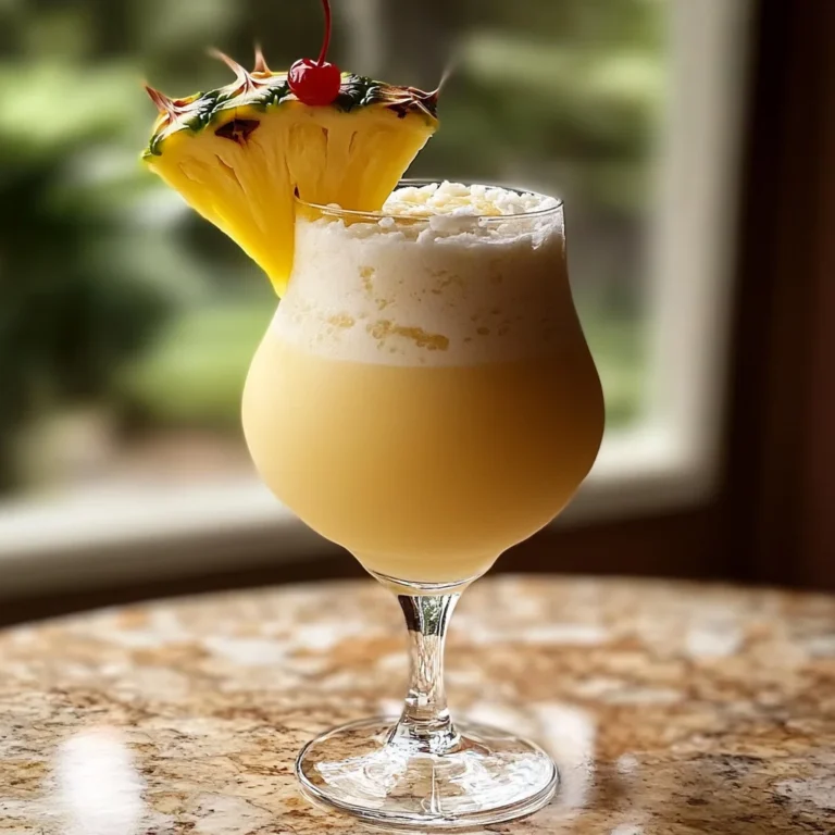 Piña Colada con Rum