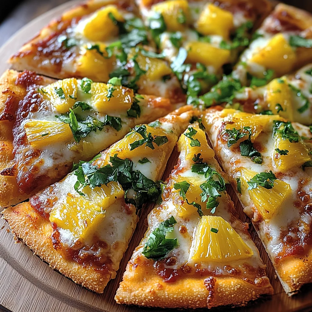 Pizza all'ananas e ventricina