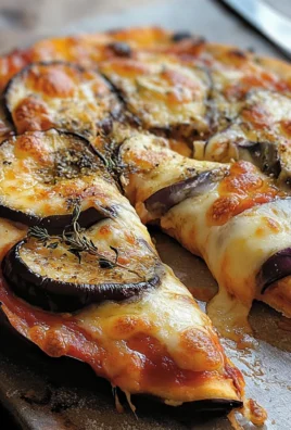Pizza baciata con parmigiana