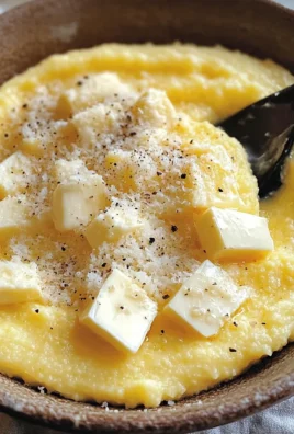 Polenta cremosa con formaggi misti