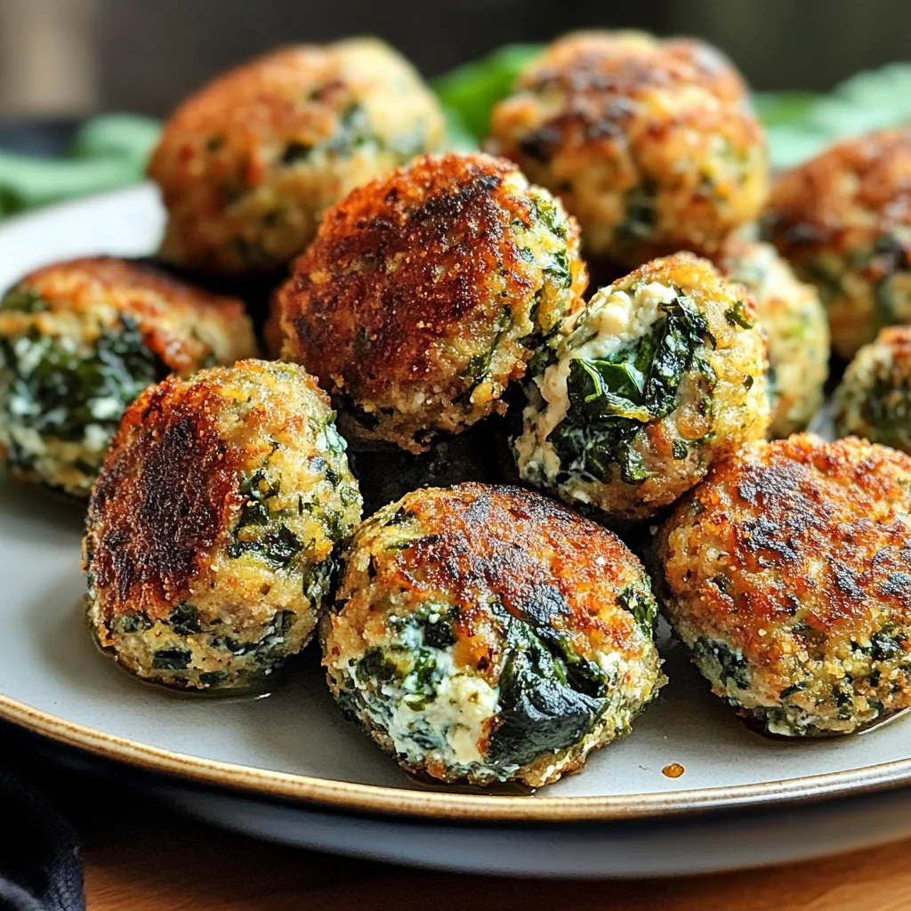 Polpette spinaci e ricotta