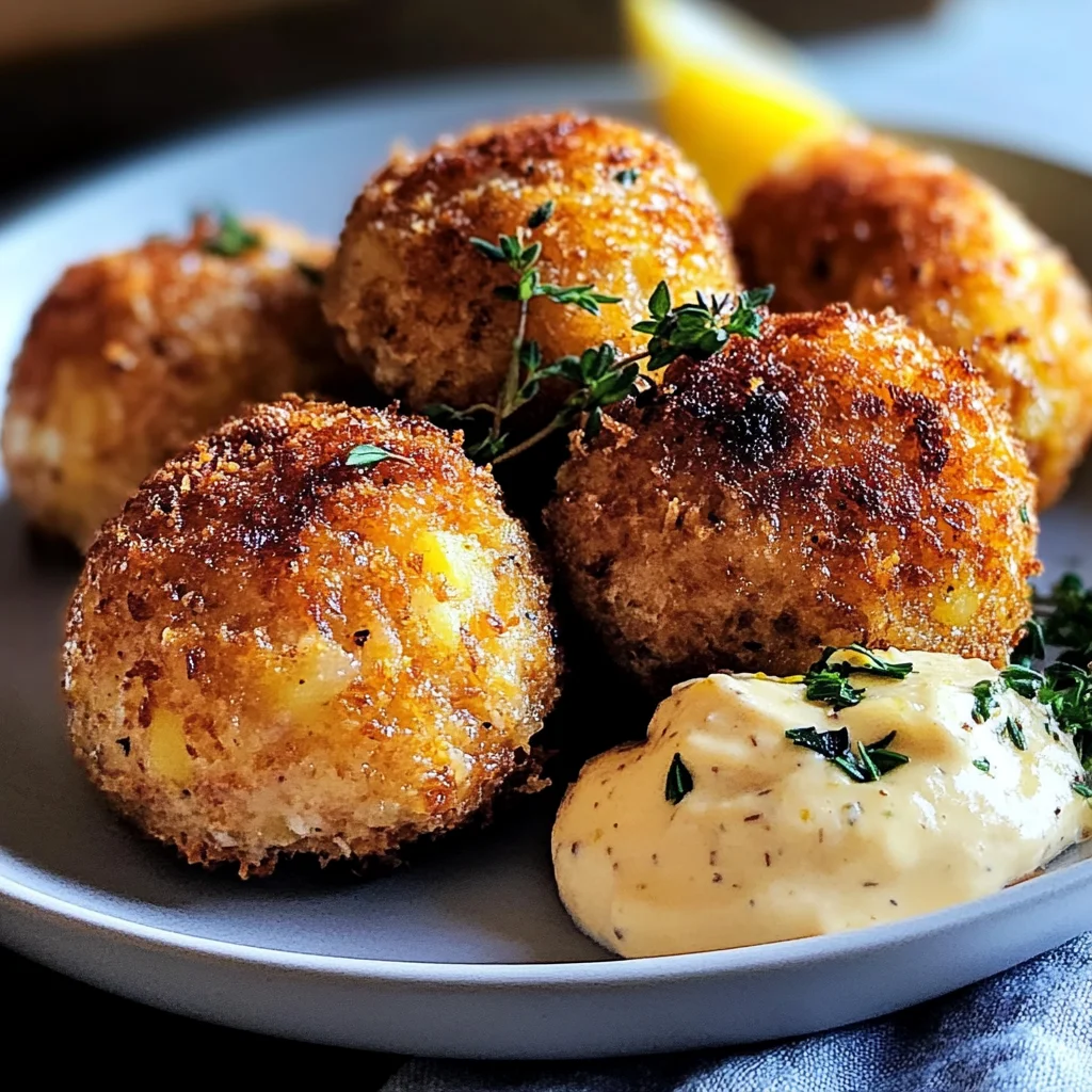 Polpettine di tonno e patate