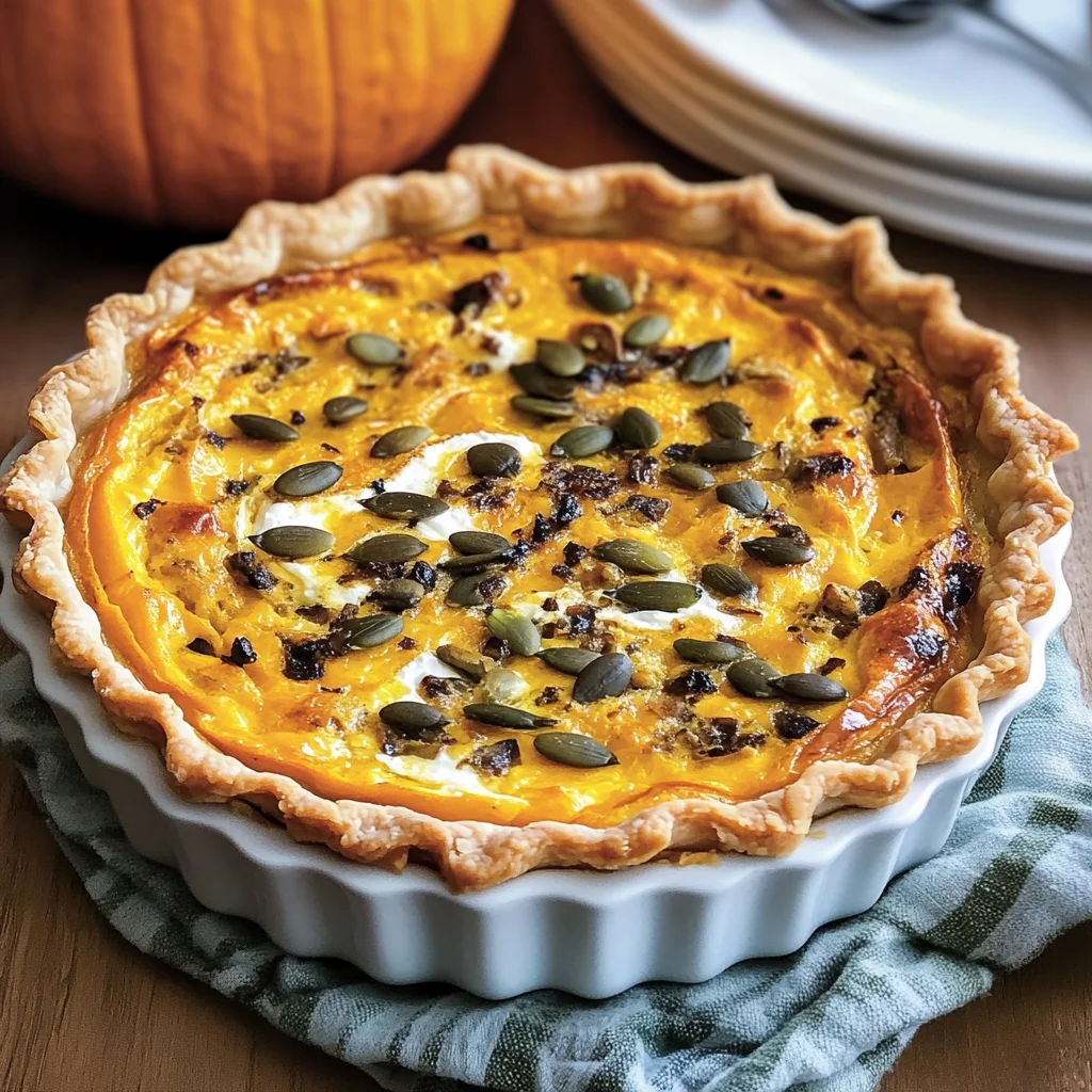 Quiche alla zucca