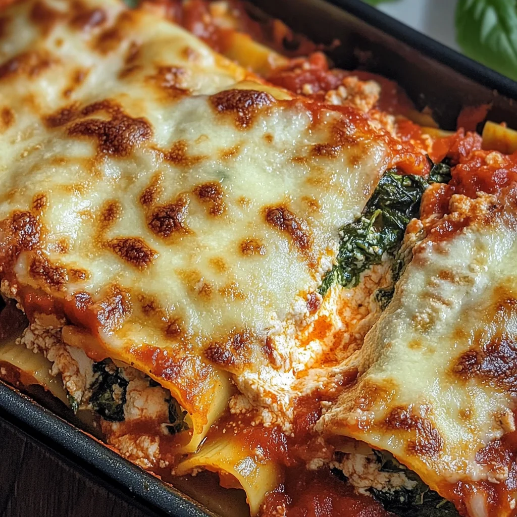 Rotolini di lasagna al forno