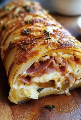 Rotolo di patate con speck