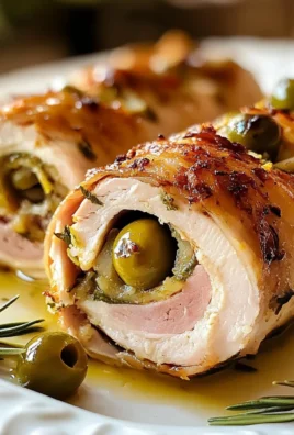 Rotolo di tacchino alle olive