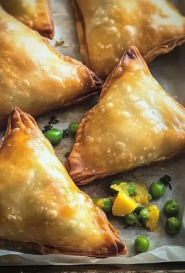 Samosa con patate e piselli